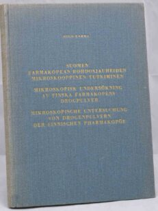 Suomen farmakopean rohdosjauheiden mikroskooppinen tutkiminen