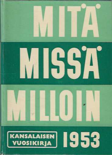 Mitä-missä-milloin 1953