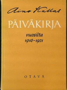 Päiväkirja vuosilta 1916-1921