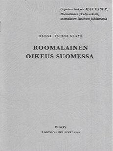 Roomalainen oikeus Suomessa