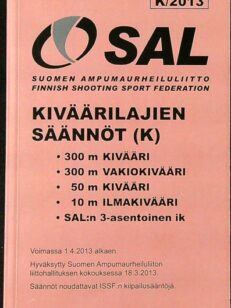 Kiväärilajien säännöt (K/2013)