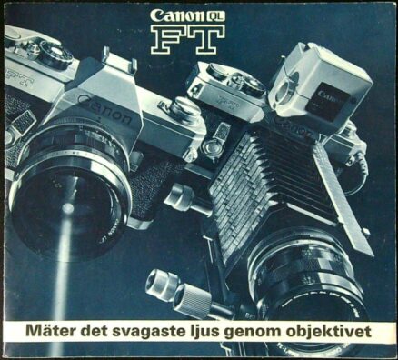 Canon QL FT- Mäter det svagaste ljus genom objektivet