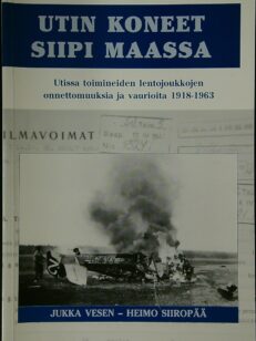 Utin koneet siipi maassa: Utissa toimineiden lentojoukkojen onnettomuuksia ja vaurioita 1918-1963