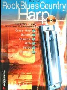 Rock Blues Country Harp mit CD (huuliharppu)