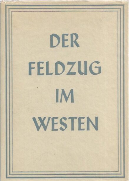 Der Feldzung im Westen