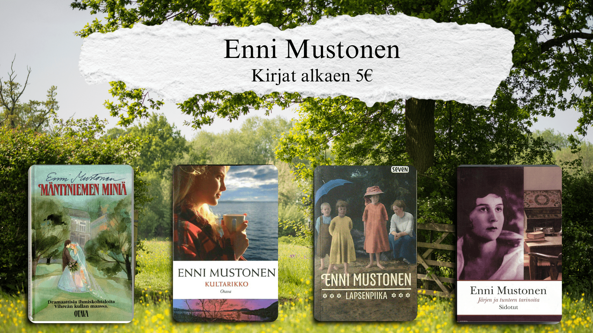 Enni Mustonen kirjat