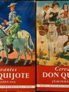 Mielevä hidalgo Don Quijote Manchalainen 1-2