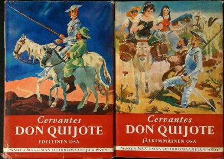 Mielevä hidalgo Don Quijote Manchalainen 1-2