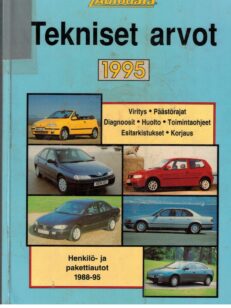 Autodata tekniset arvot 1995 - Henkilö- ja pakettiautot 1988-95