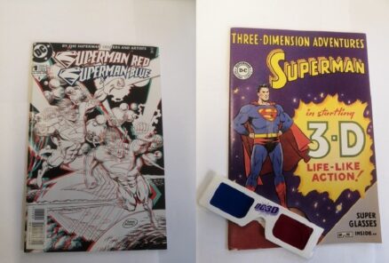 Superman: Three Dimension Adventures & Superman Red, Superman Blue