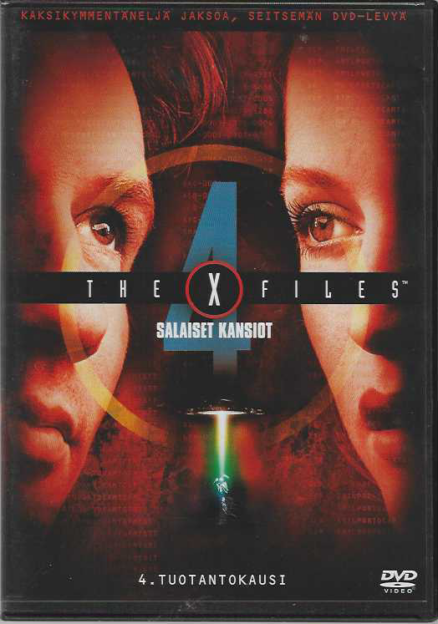 The X-Files Salaiset kansiot 4.tuotantokausi DVD