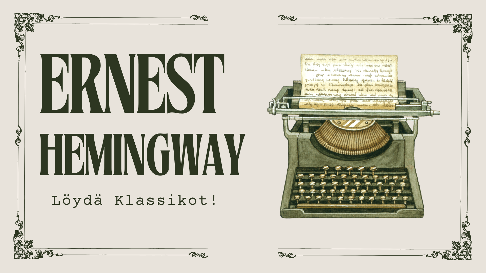 Hemingway kirjat