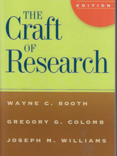 The Craft of Research