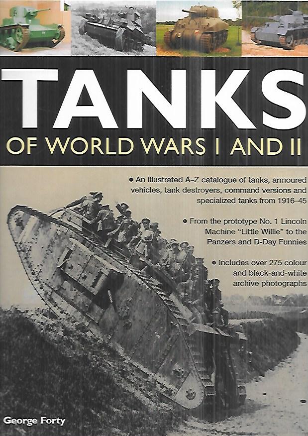 Tanks of world wars I and II -kirjan kansi