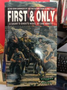 First & Only [Warhammer 40K] -kirjan kansi