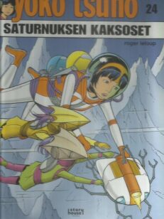Yoko Tsuno 24 - Saturnuksen kaksoset -kirjan kansi