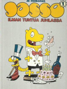 Jasso - Ilman tuntua juhlassa -kirjan kansi
