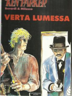 Ken Parker - Verta lumessa -kirjan kansi
