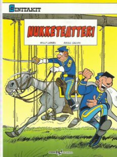 Sinitakit - Nukketeatteri -kirjan kansi