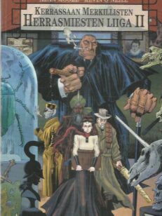 Kerrassaan merkillisten herrasmiesten liiga 2 -kirjan kansi
