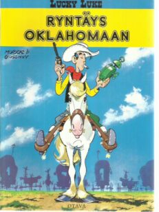 Lucky Luke - Ryntäys Oklahomaan -kirjan kansi