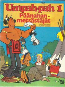 Umpah-pah 1 - Päänahanmetsästäjät -kirjan kansi