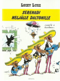 Lucky Luke - Serenadi neljälle Daltonille -kirjan kansi