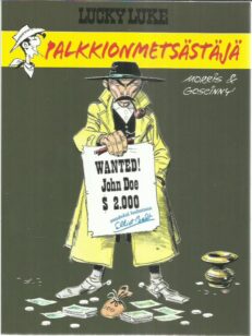 Lucky Luke - Palkkionmetsästäjä -kirjan kansi