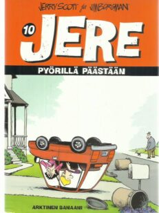 Jere 10 - Pyörillä päästään -kirjan kansi