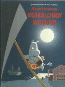 Muumimamman vaarallinen nuoruus -kirjan kansi