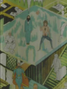 Mies joka antoi partansa kasvaa -kirjan kansi