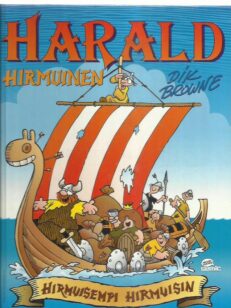 Harald Hirmuinen - hirmuisempi, hirmuisin -kirjan kansi