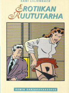 Erotiikan ruututarha -kirjan kansi