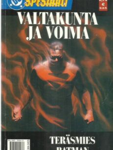 DC Spesiaali 5/2004 - Valtakunta ja voima, Teräsmies, Batman -kirjan kansi